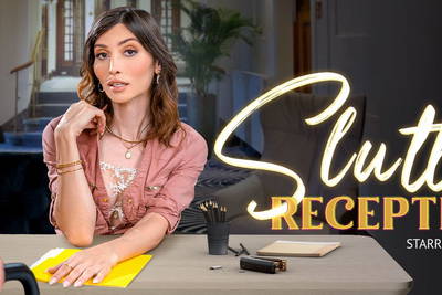 Slutty Receptionist - VR Porn Video - Korra Del Rio